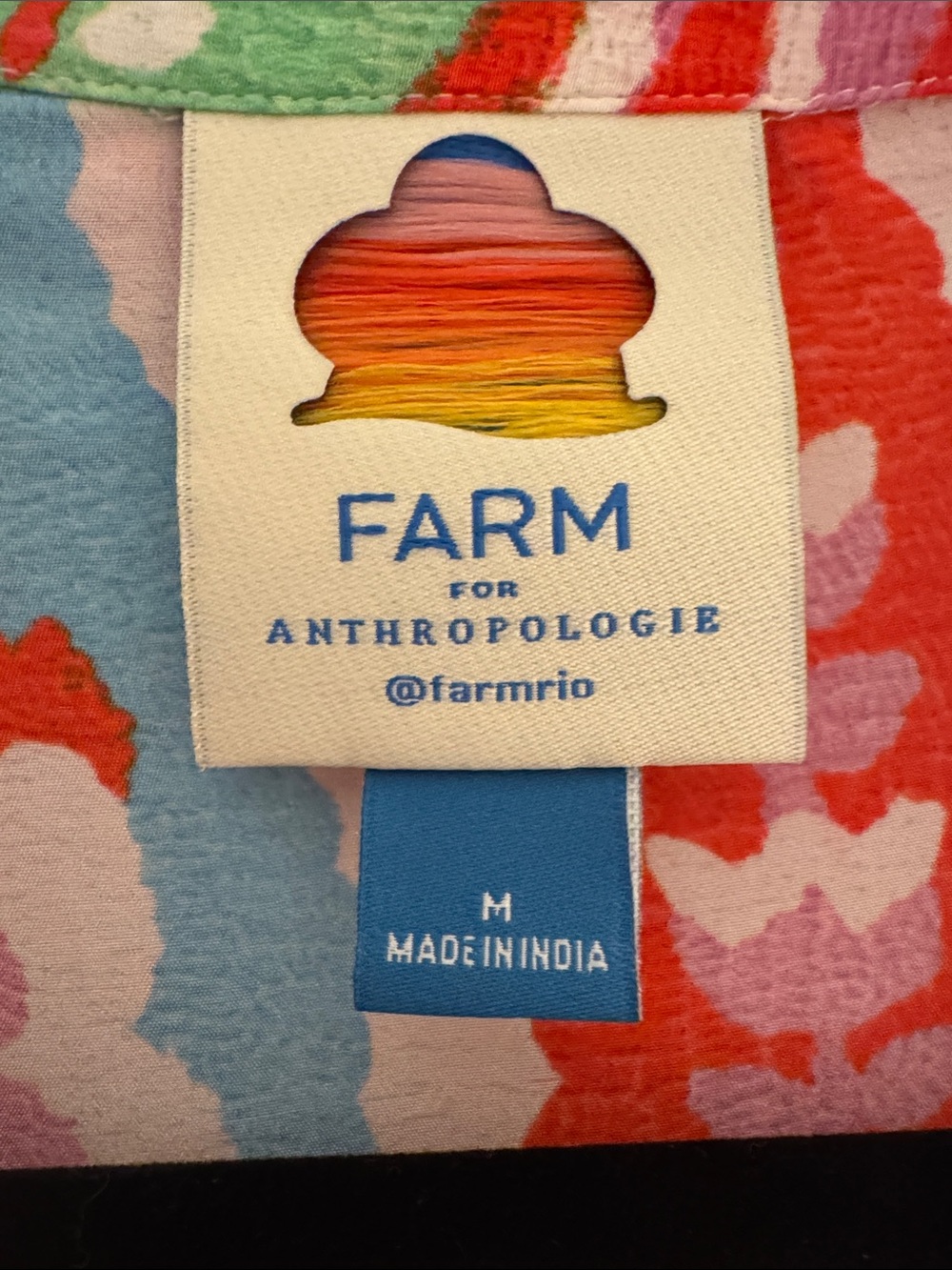FARM Rio Multicolor Floral Button-Down Shirt - Picture 2 of 11